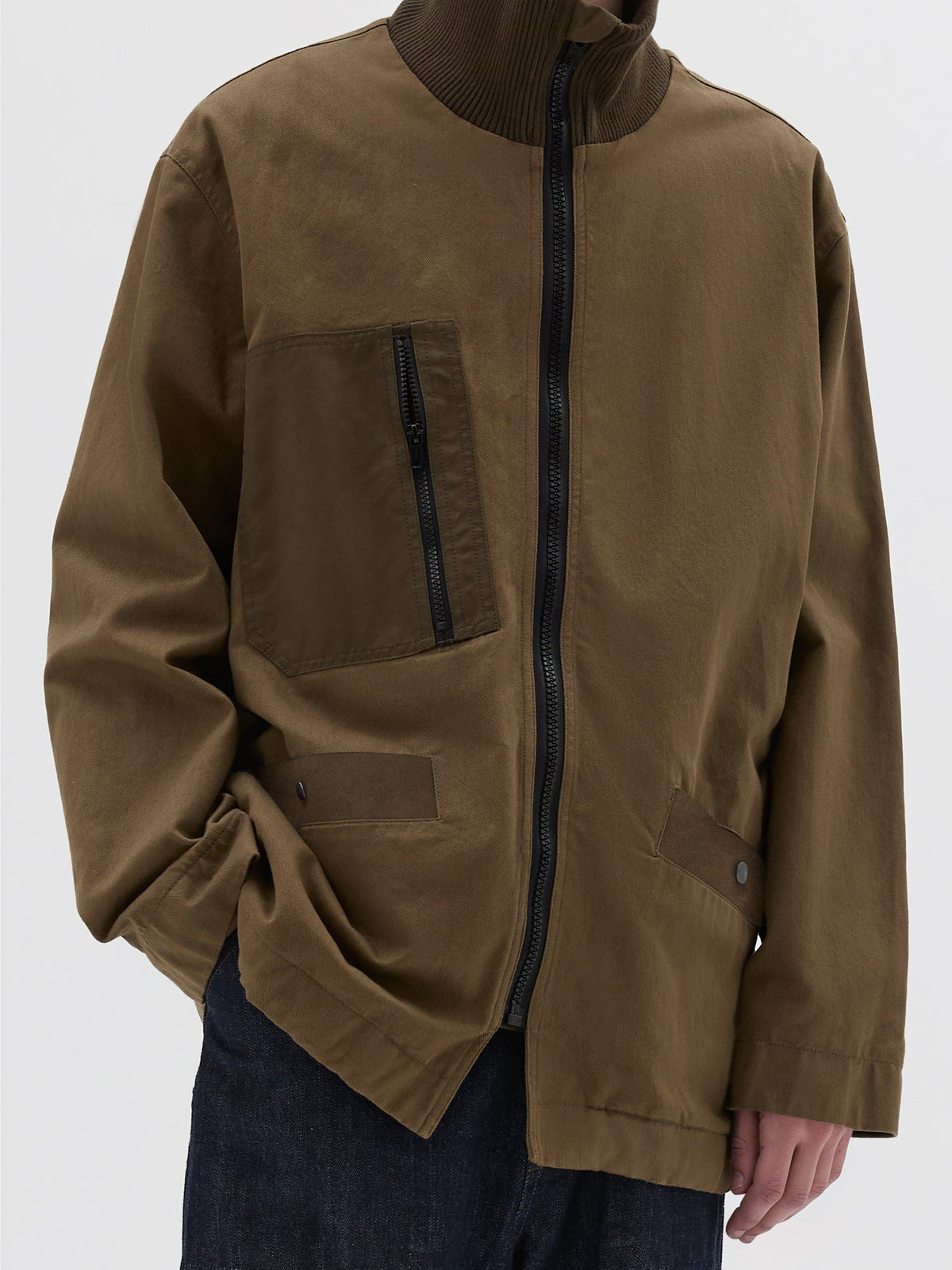 Veste militaire ample - Green