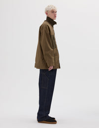 Veste en maille côtelée - Green