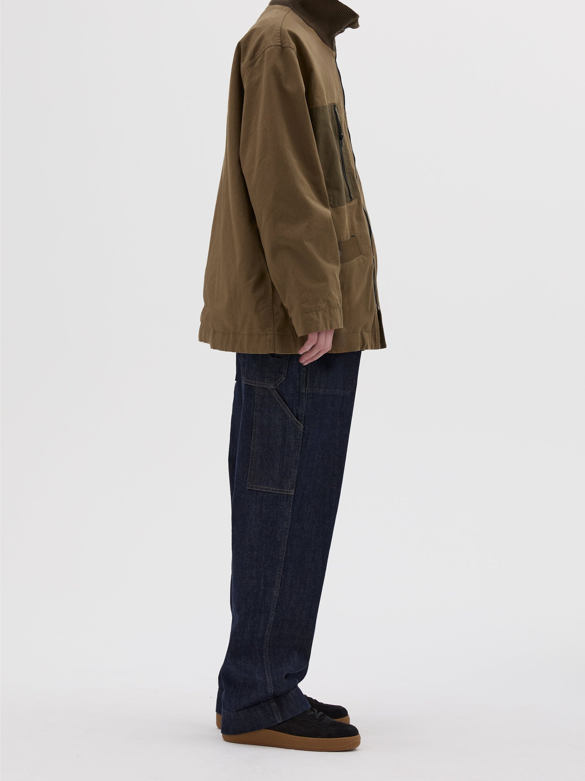 Veste militaire ample - Green
