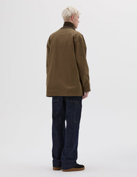 Veste en maille côtelée - Green