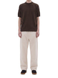 Short-sleeved T-shirt - Brown