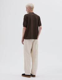 T-shirt en maille - Brown