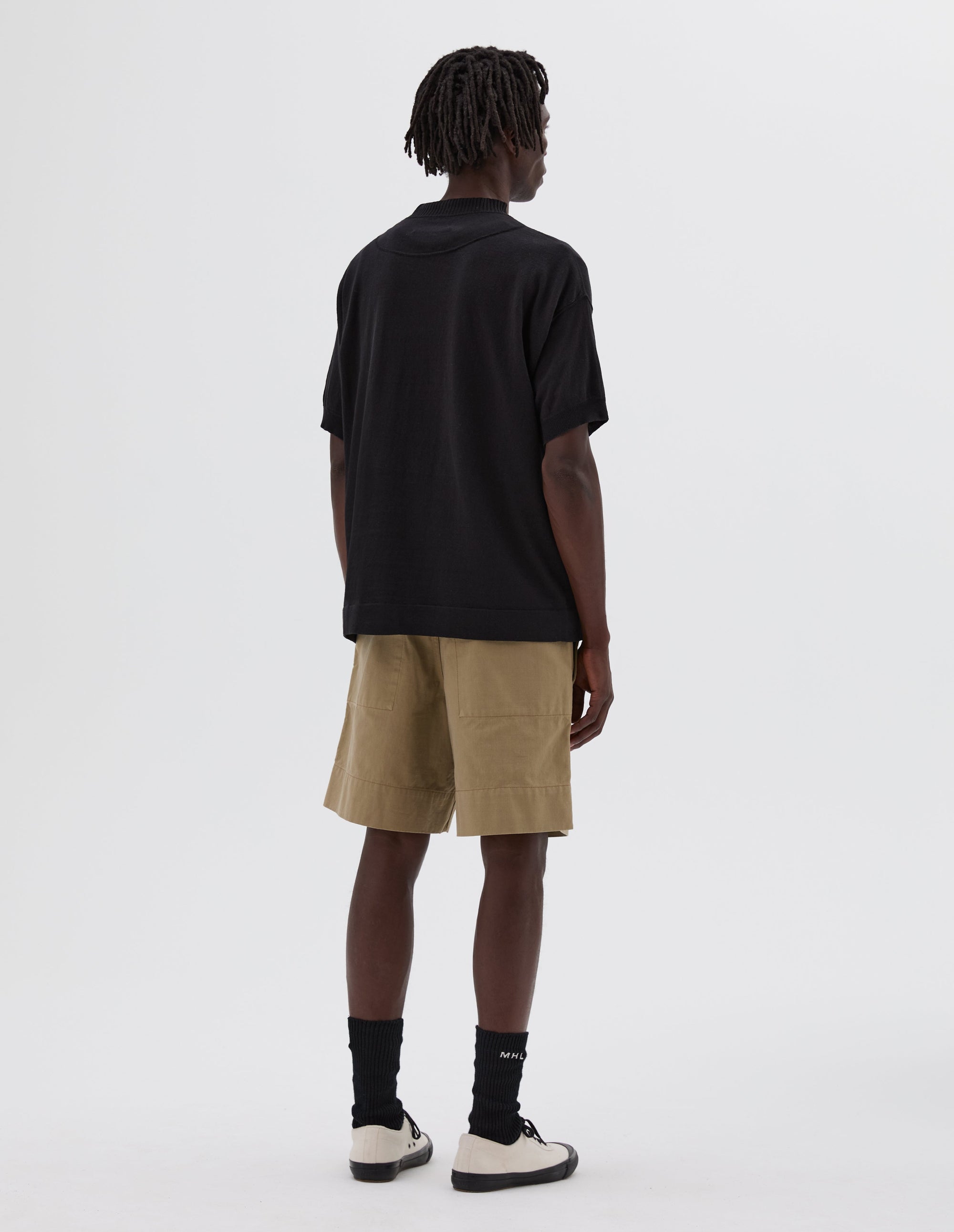 T-shirt en maille - Black