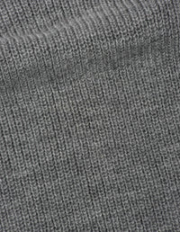 Débardeur en grosse maille côtelée - Grey