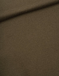 Sweat col rond à col large - Green & Brown