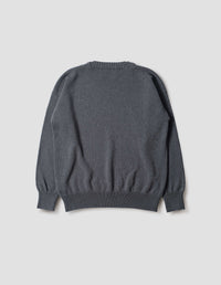 Pull col rond croisé - Gray