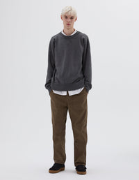 Pull col rond croisé - Gray