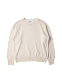Pull ample et col rond - Beige