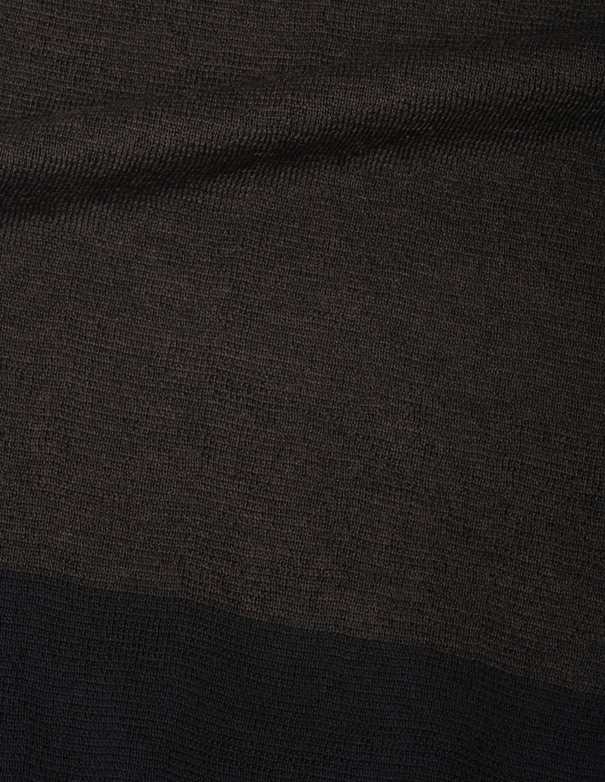 Débardeur à larges rayures - Black & Striped & Brown