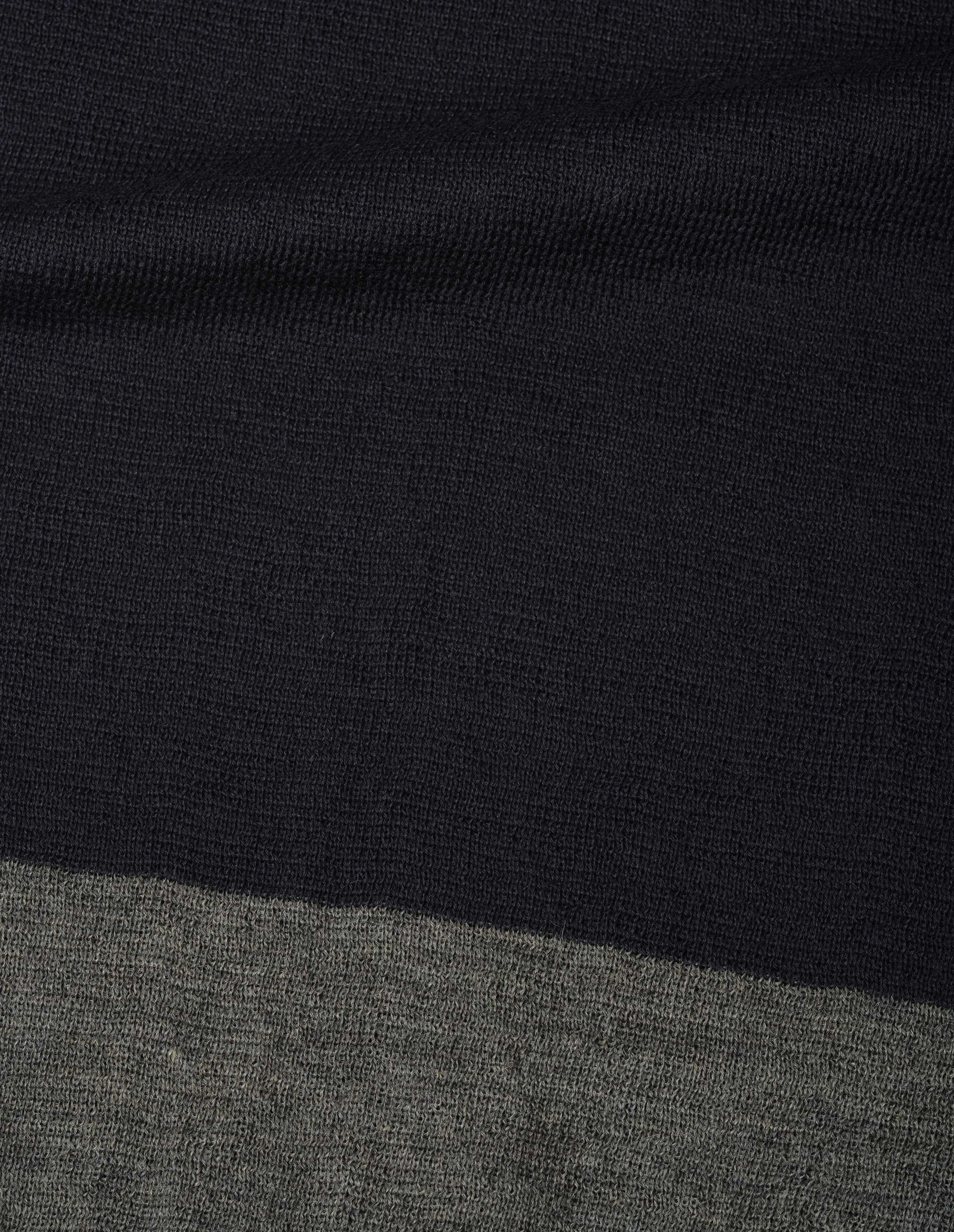 Débardeur à larges rayures - Black & Green & Striped