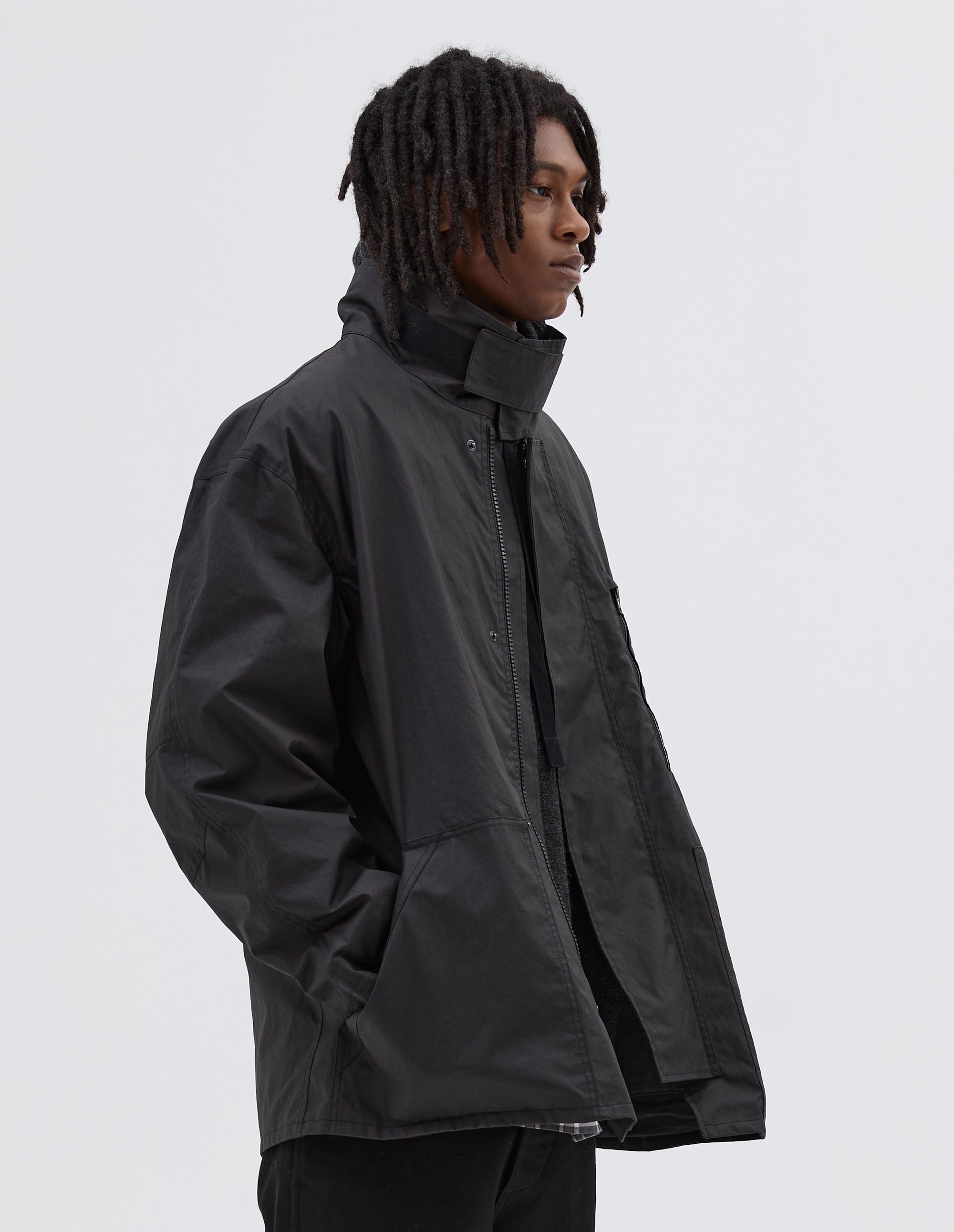 Manteau pompier - Black