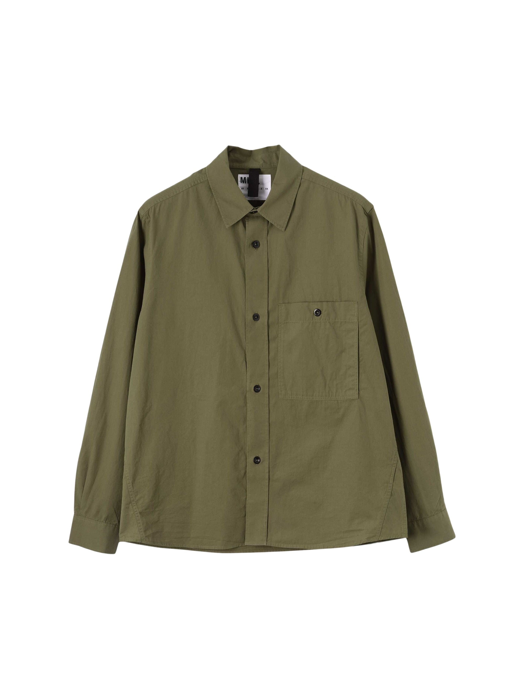 Chemise ample à poche - Green