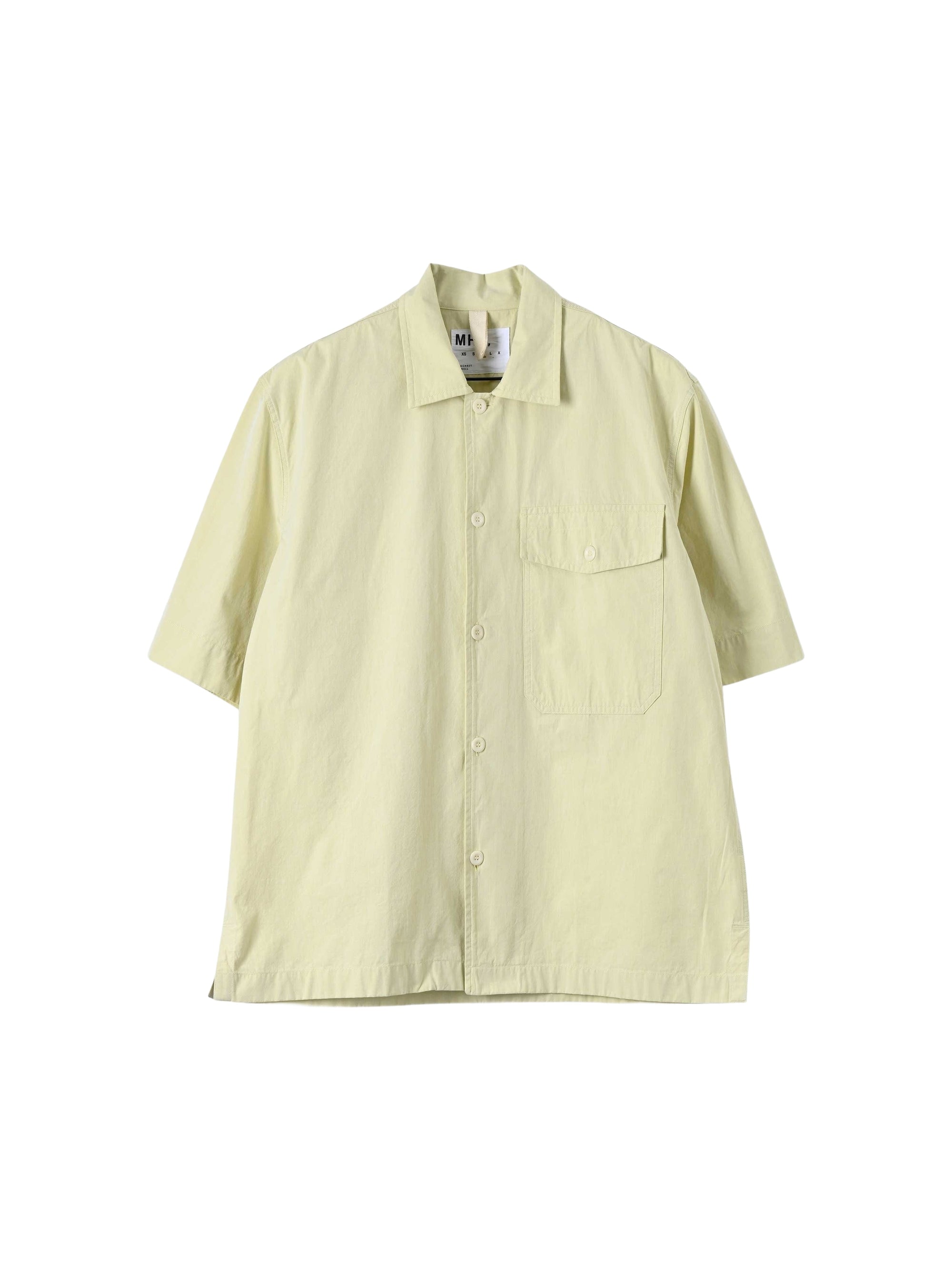 Chemise à manches courtes - Pale Yellow