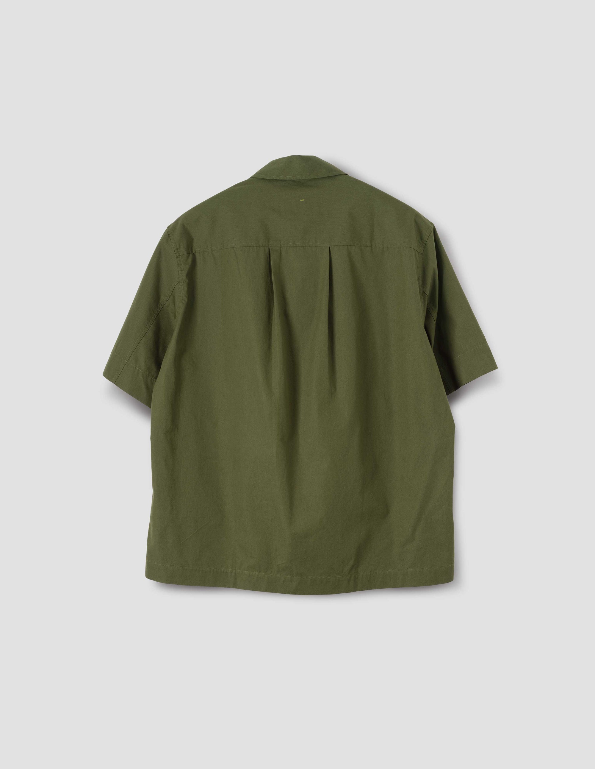 Chemise à enfiler demi-zip - Green