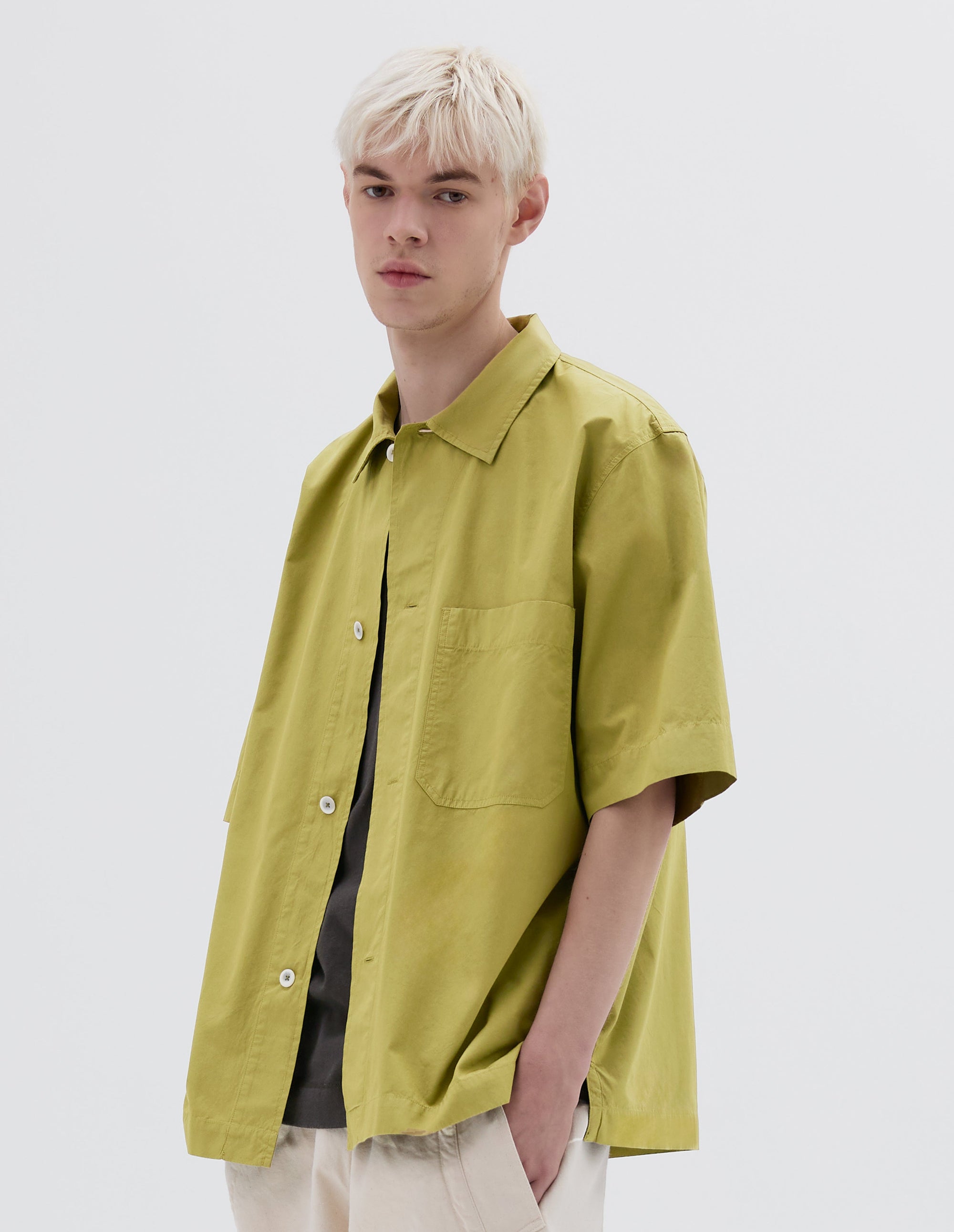 Chemise de pyjama manches courtes - Green