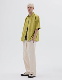 Chemise de pyjama manches courtes - Green