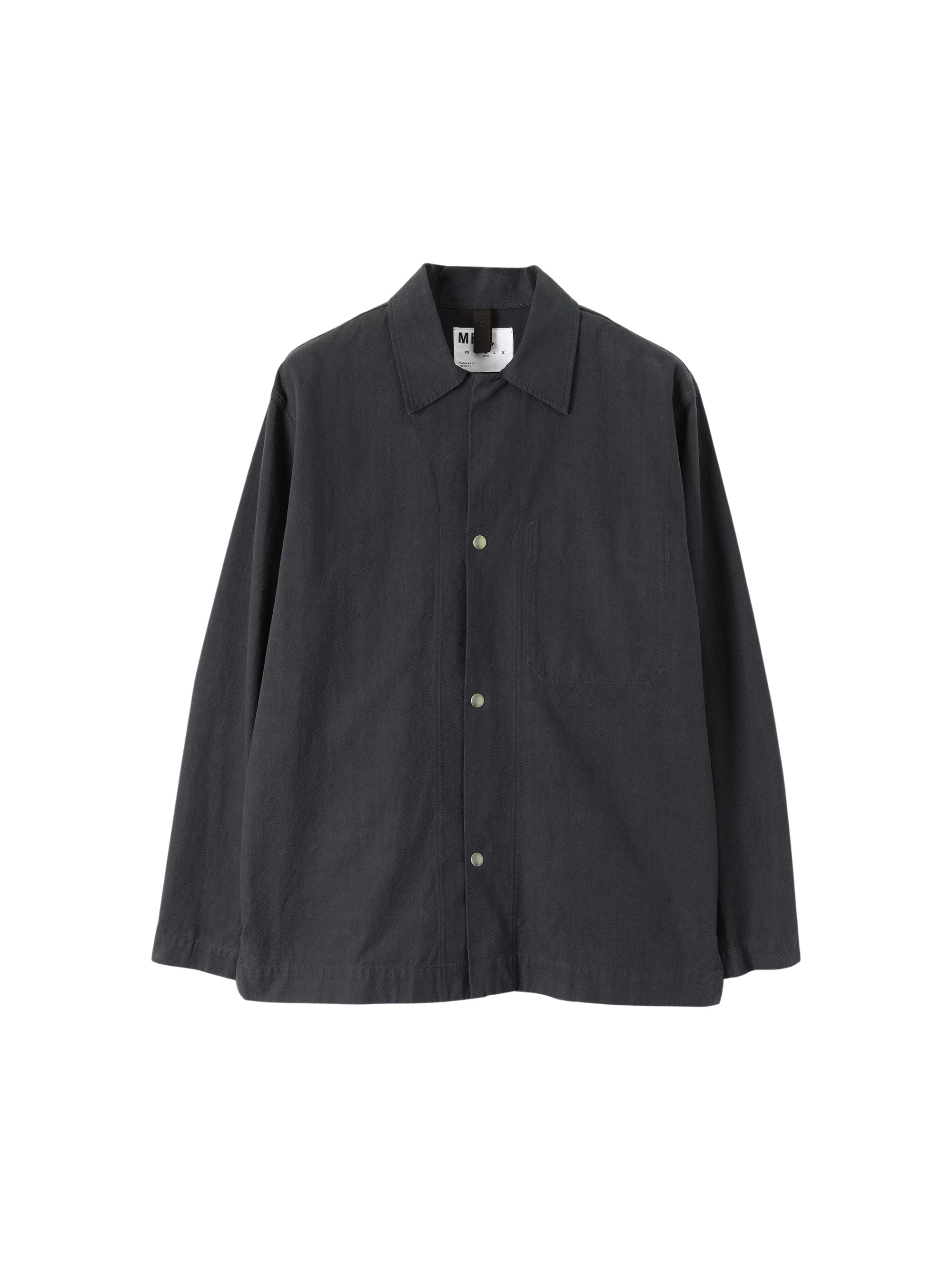 Chemise ample à boutons pressions - Navy