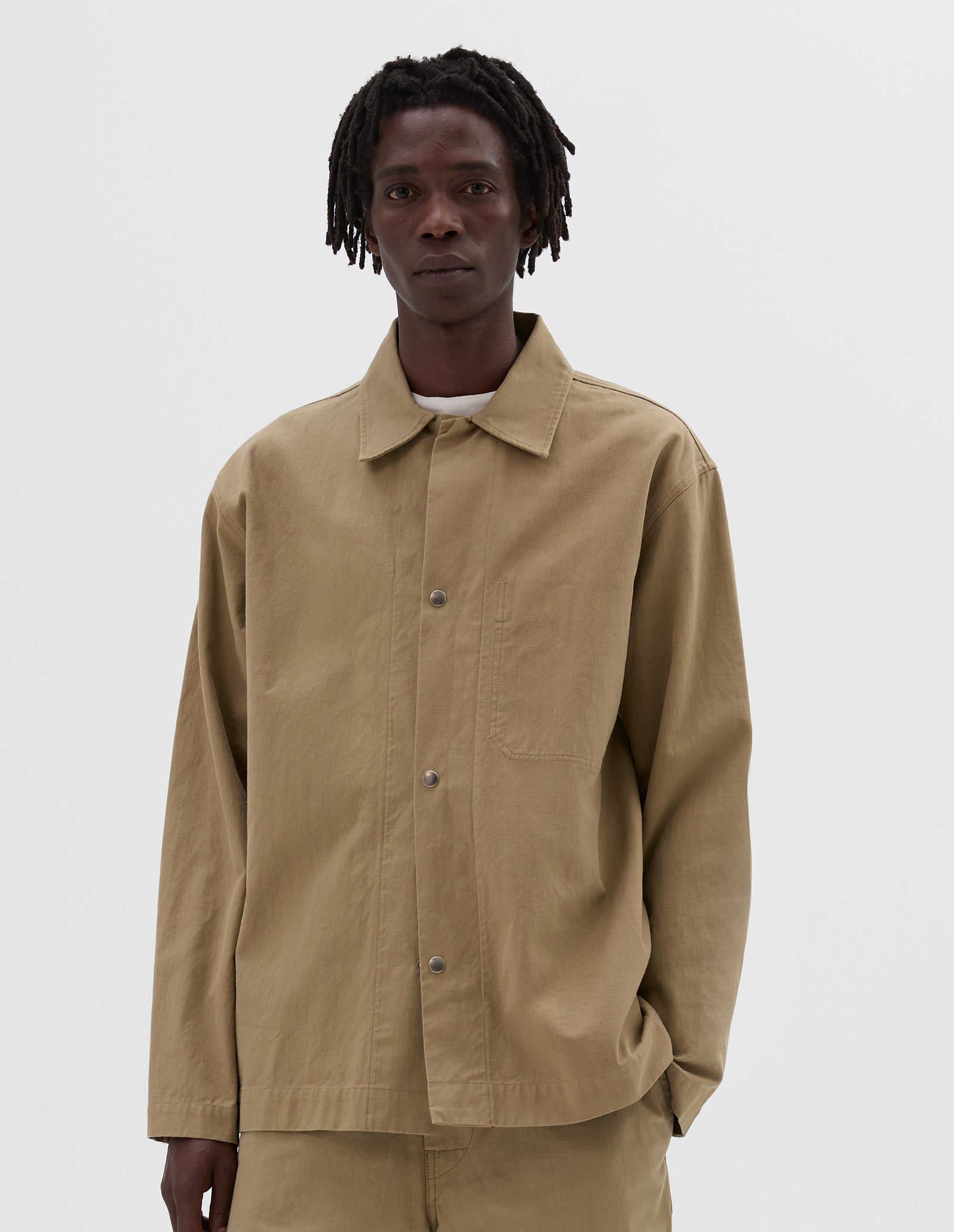 Chemise de travail - Beige