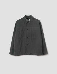 Chemise à rabat coupe-vent - Black & Gray