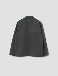 Chemise à rabat coupe-vent - Black & Gray