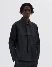 Chemise à rabat coupe-vent - Black & Gray