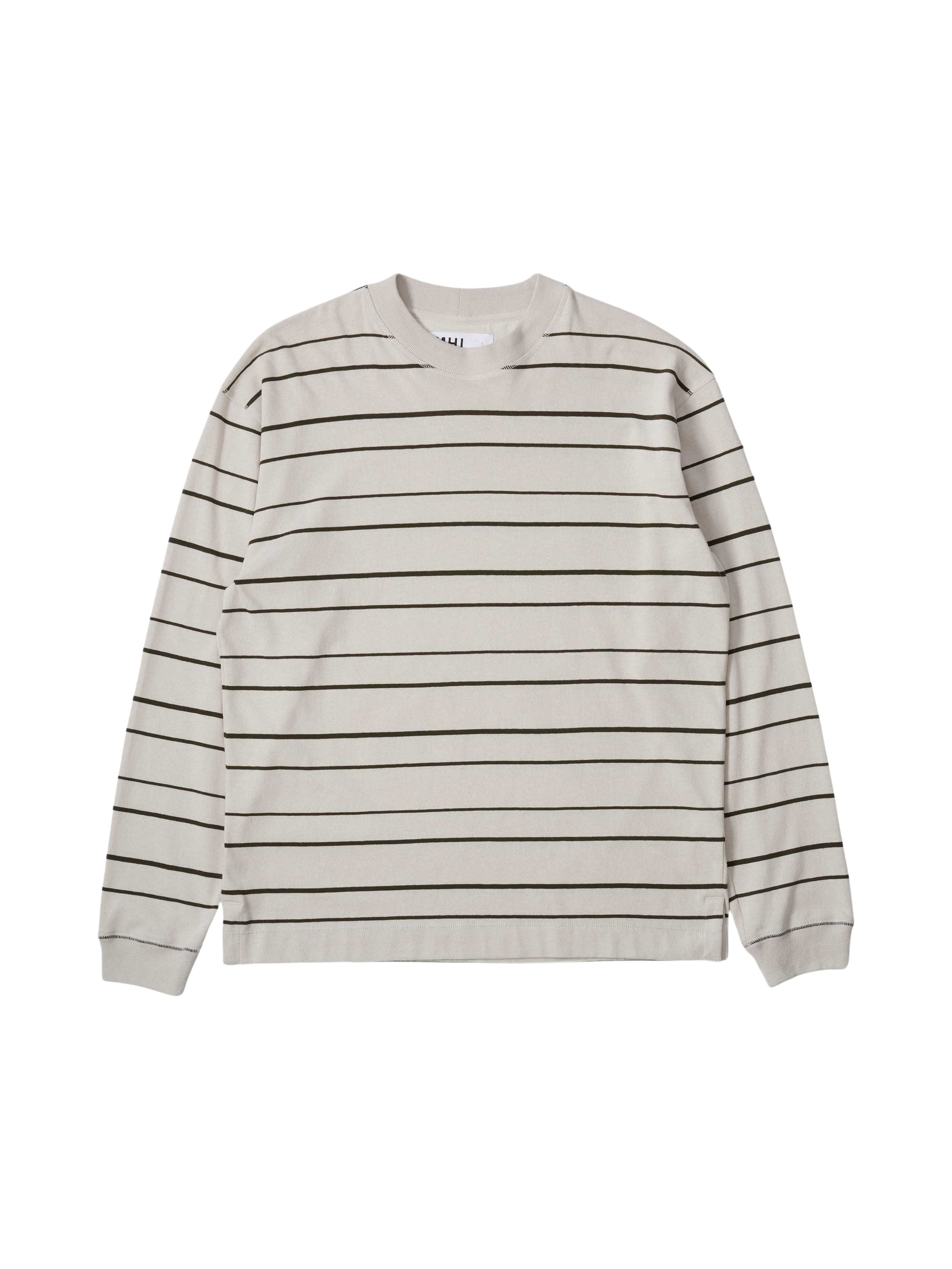 T-shirt ample marinière - Chalk & Assam