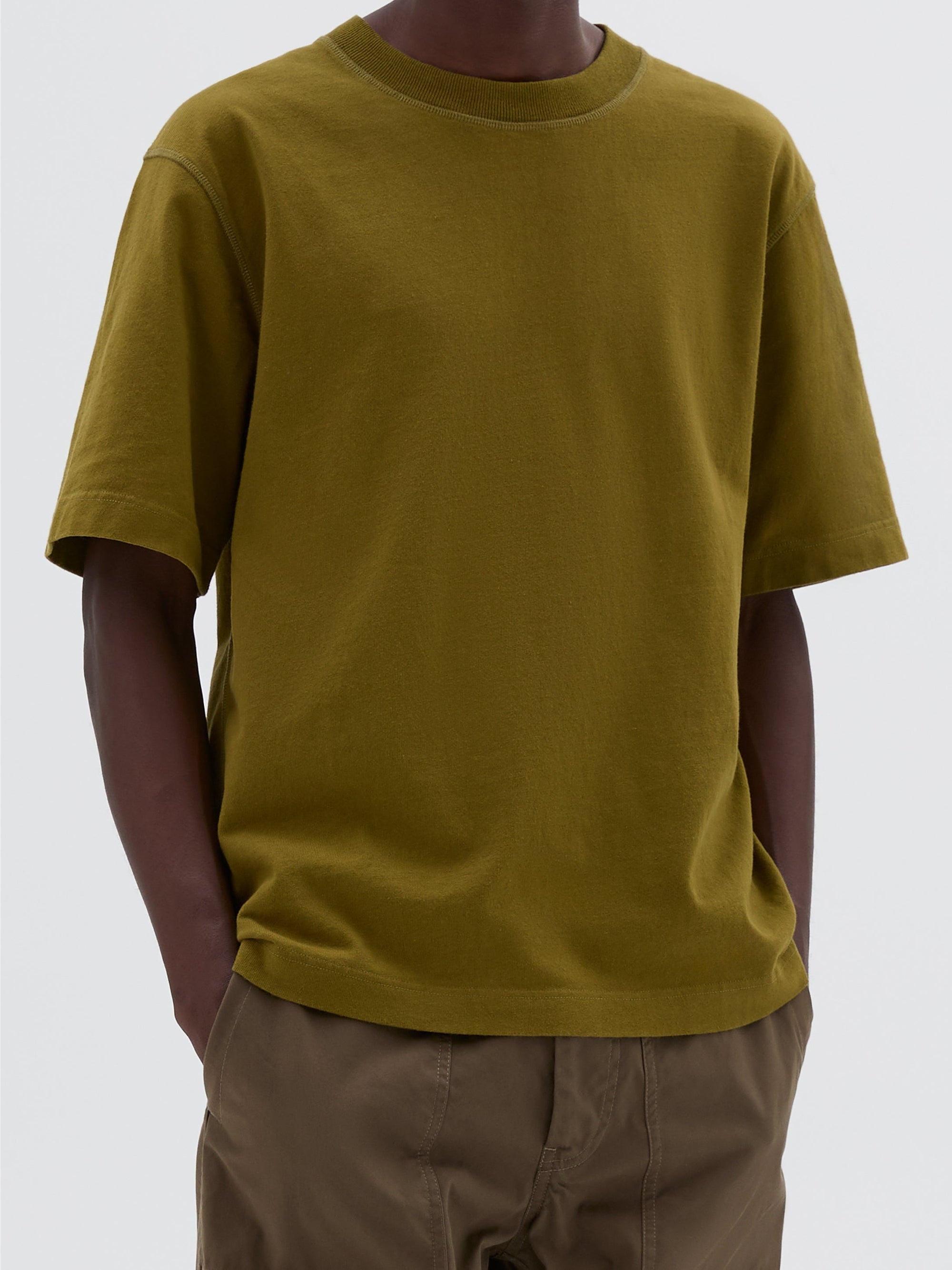 T-shirt classique à col rond - Green