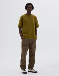 Pull col rond à coutures plates - Green