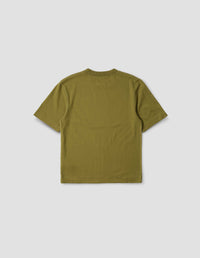 Pull col rond à coutures plates - Green