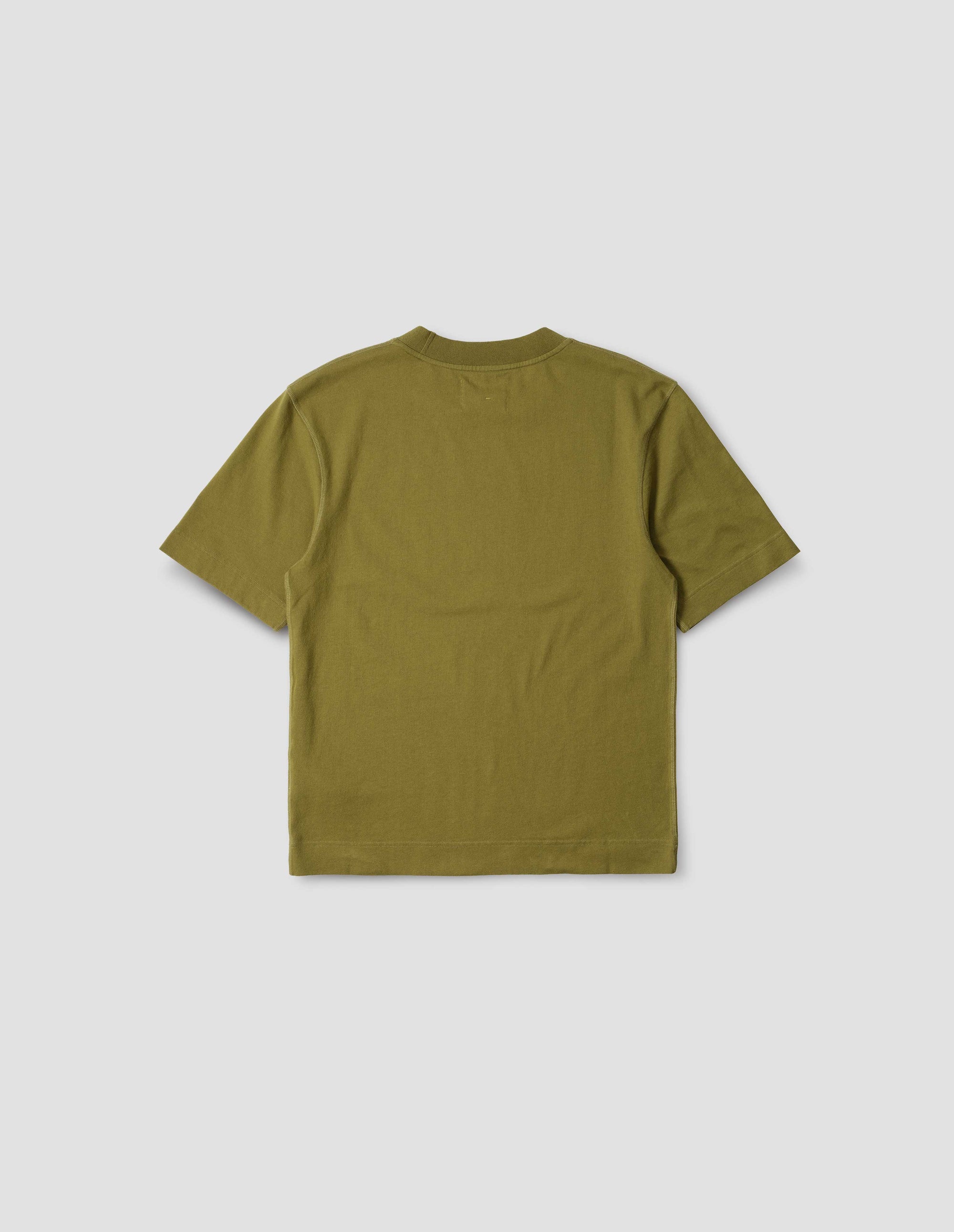 Pull col rond à coutures plates - Green