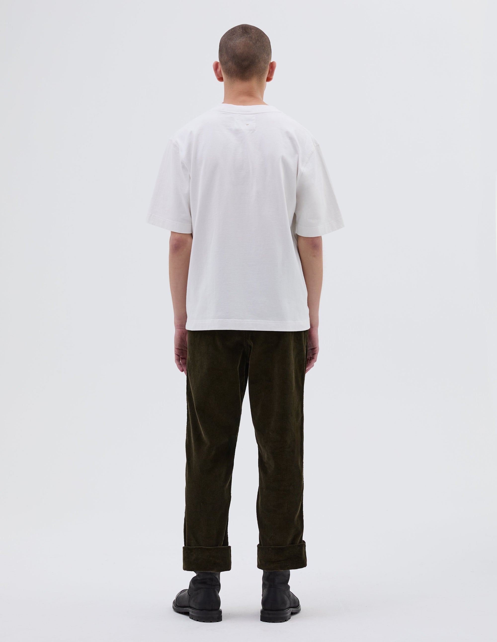 T-shirt à rayures abstraites - Off White
