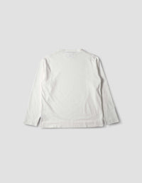 T-shirt à col smocké - White