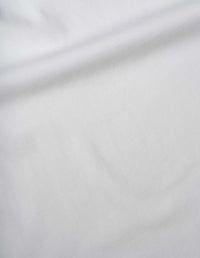 T-shirt à col smocké - White