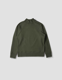 Sweat à col zippé - Green