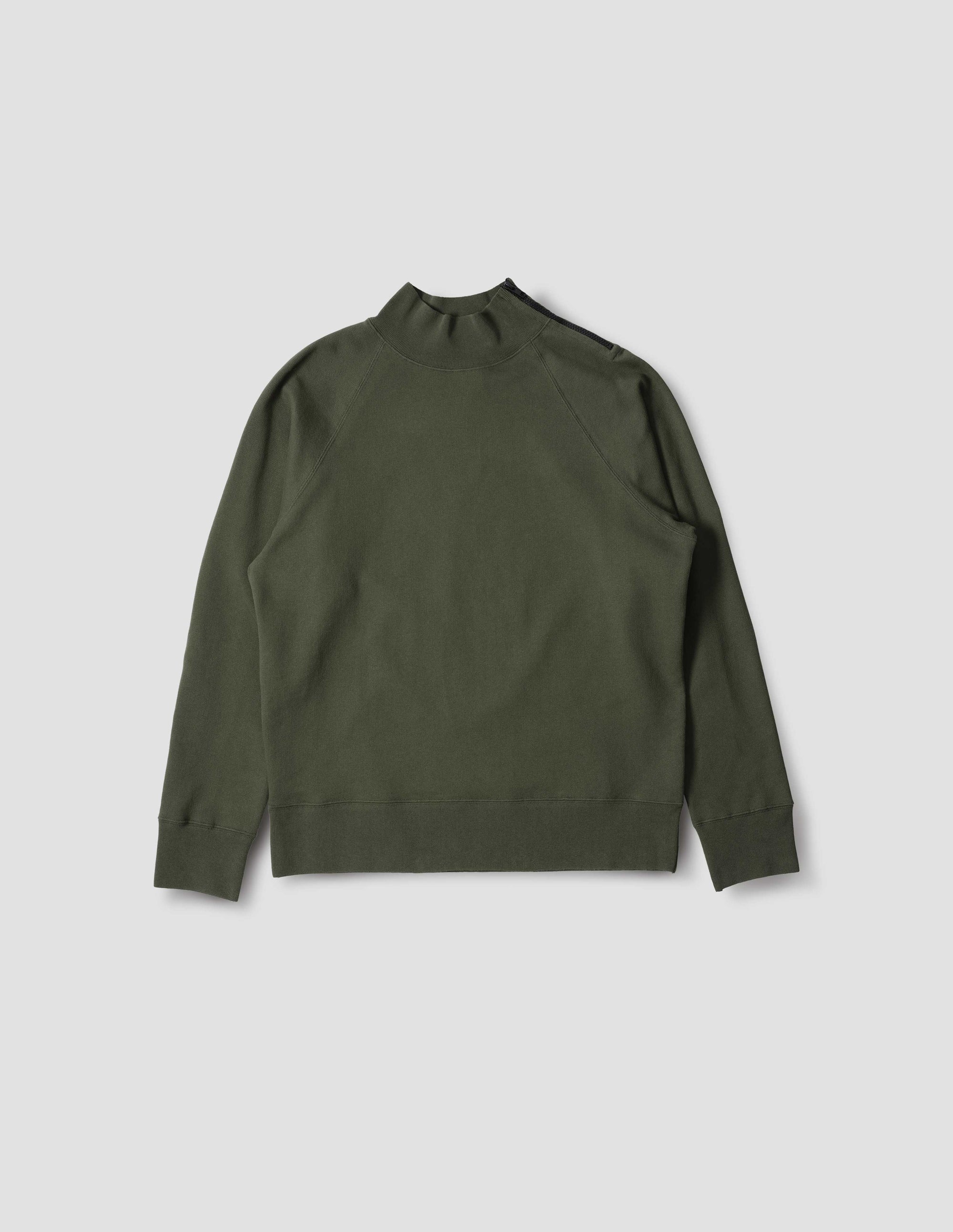 Sweat à col zippé - Green
