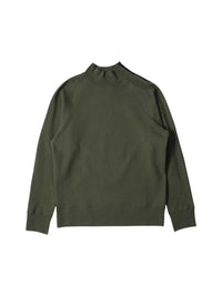 Sweat ample à col zippé - Green