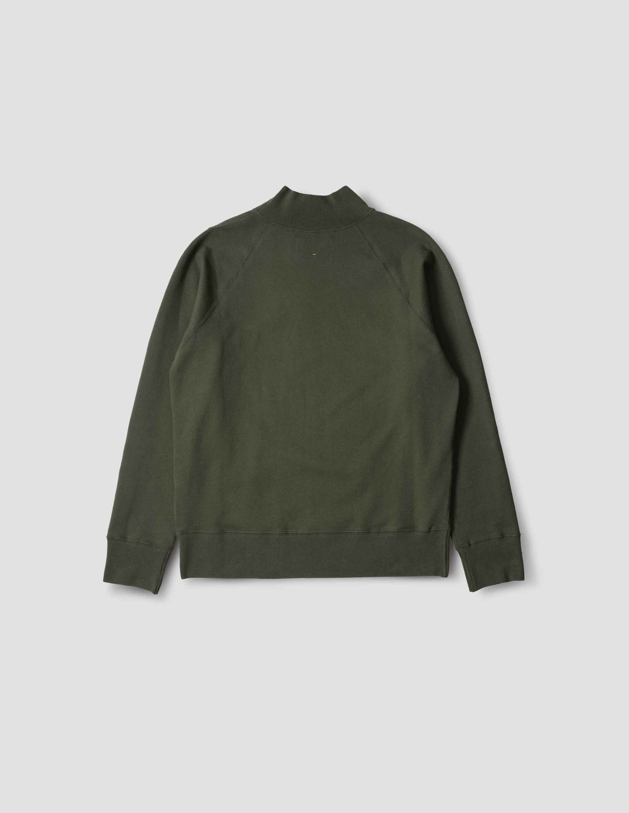 Sweat à col zippé - Green