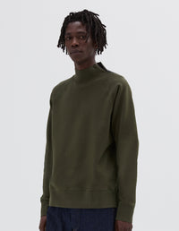 Sweat à col zippé - Green