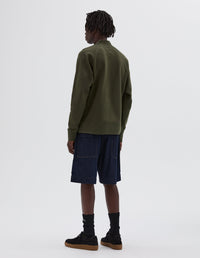 Sweat à col zippé - Green