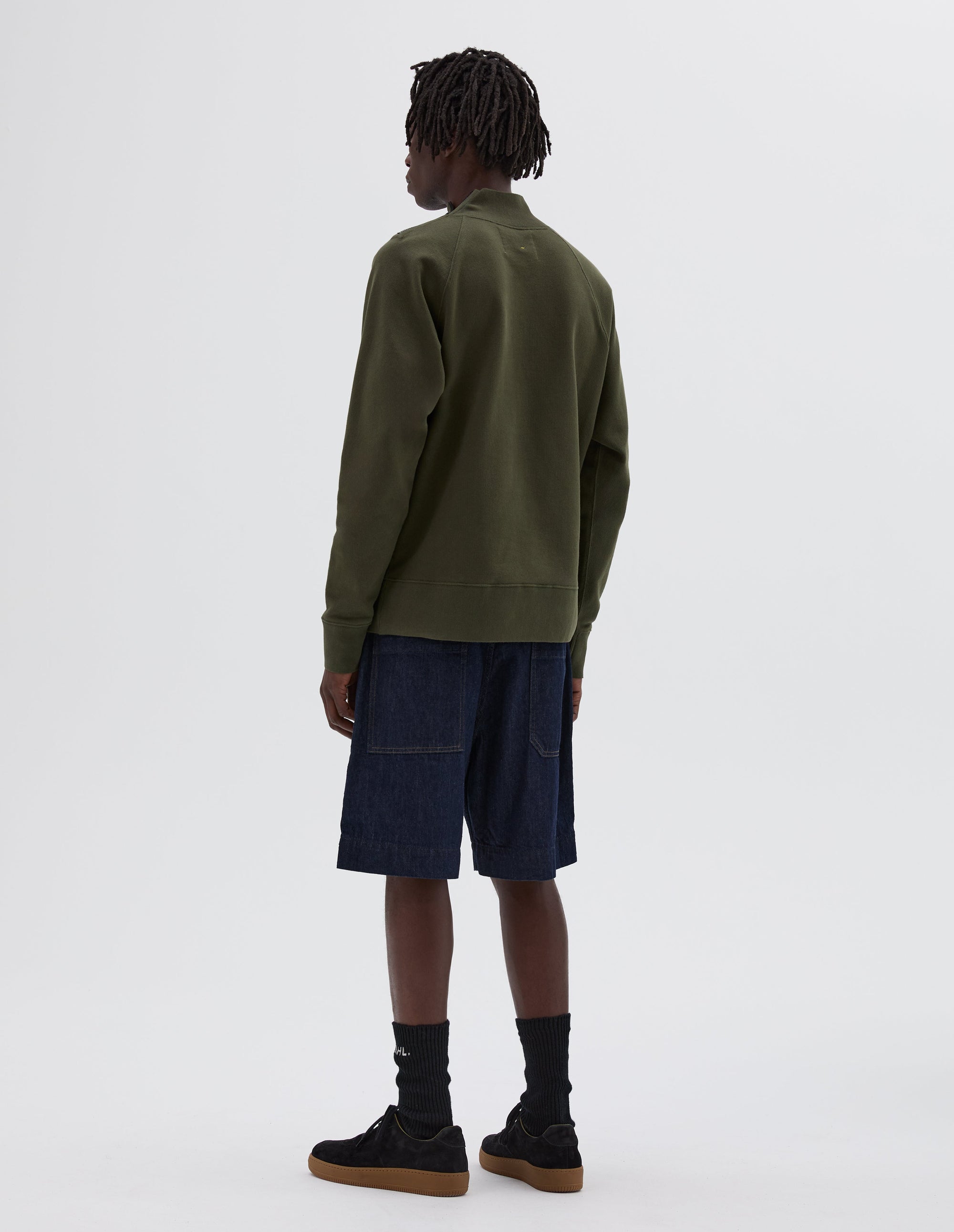 Sweat à col zippé - Green