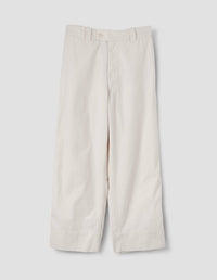 Pantalon de peintre - Beige & White