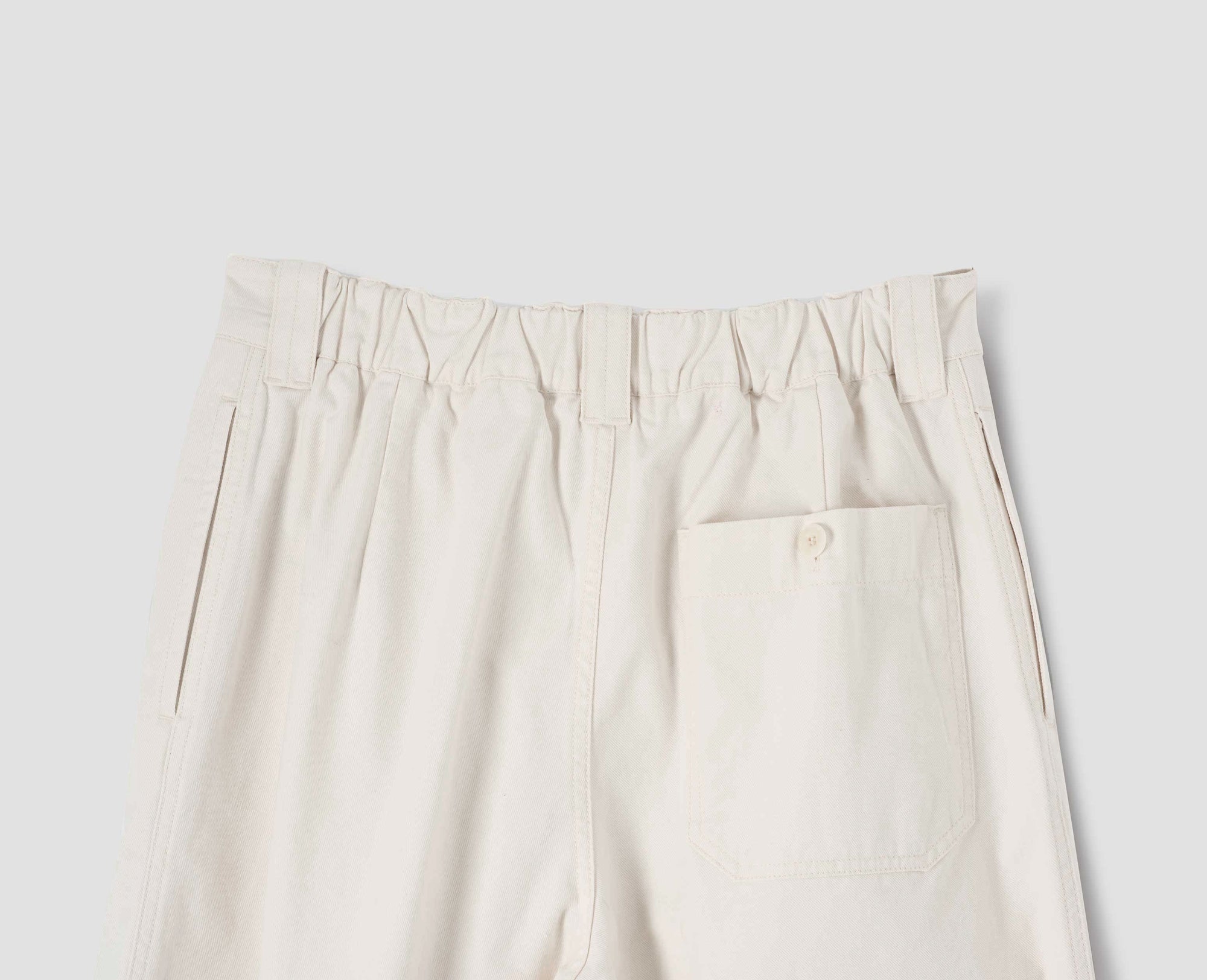 Pantalon de peintre - Beige & White