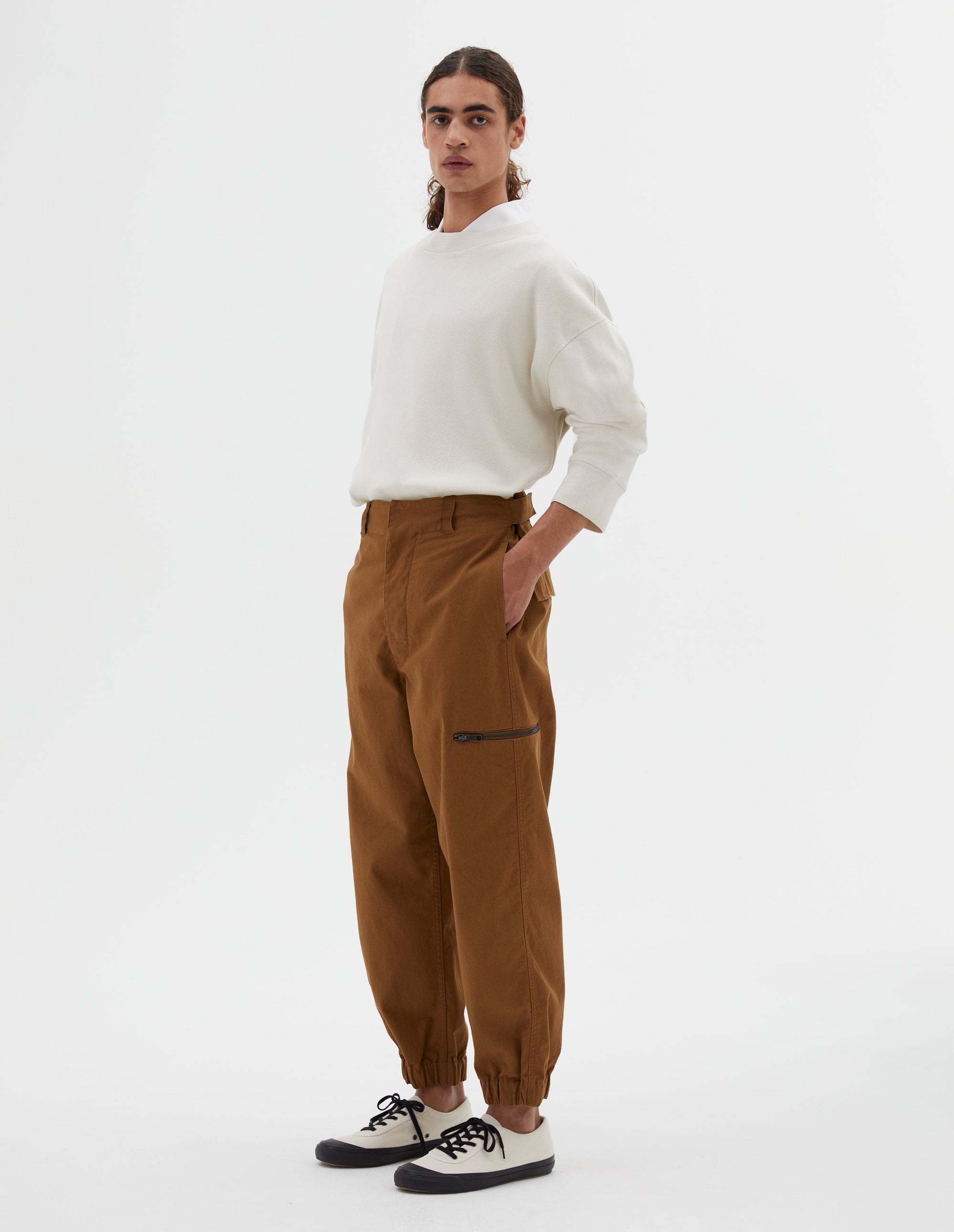 Pantalon aviateur - Tobacco