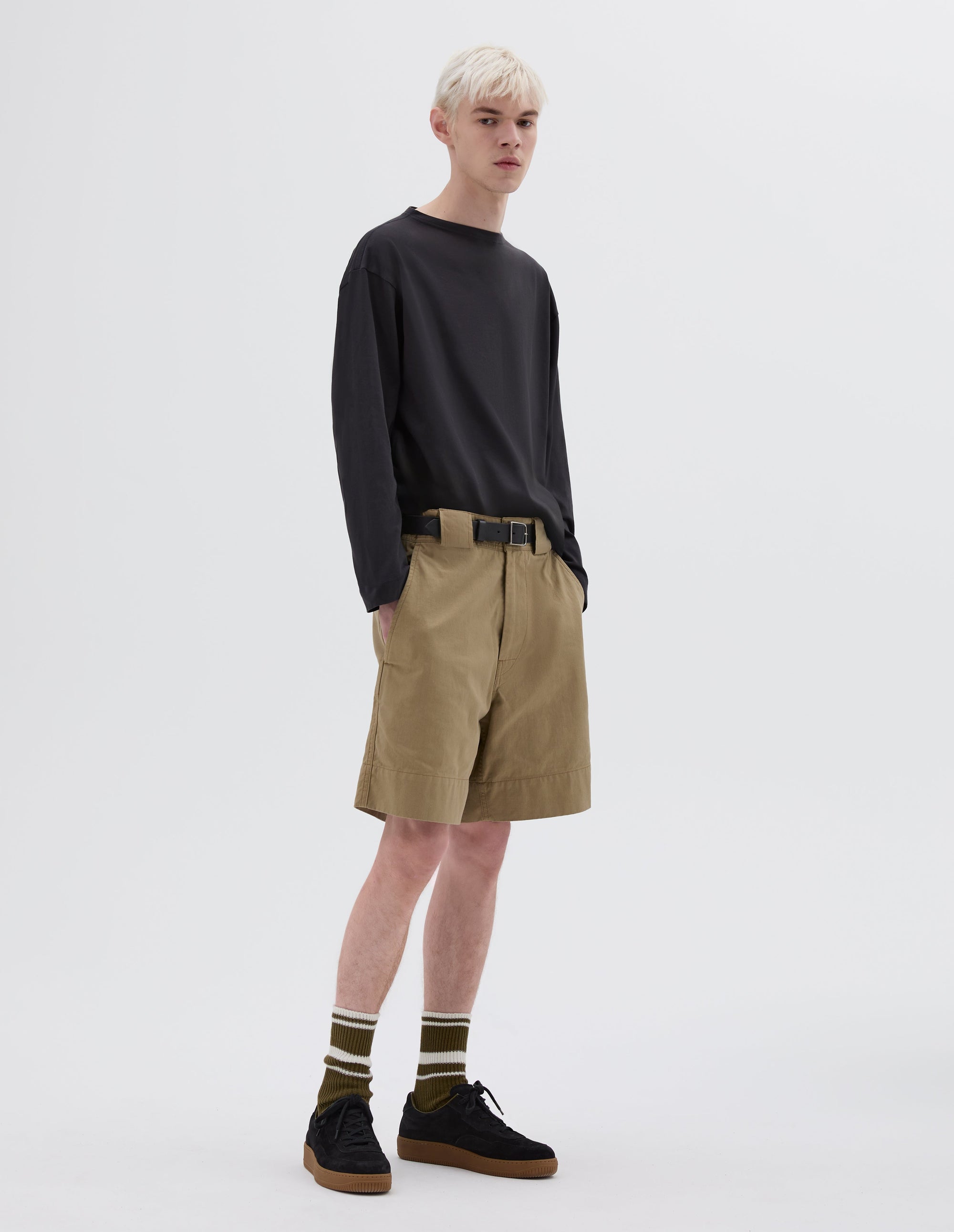 Short de sport - Beige