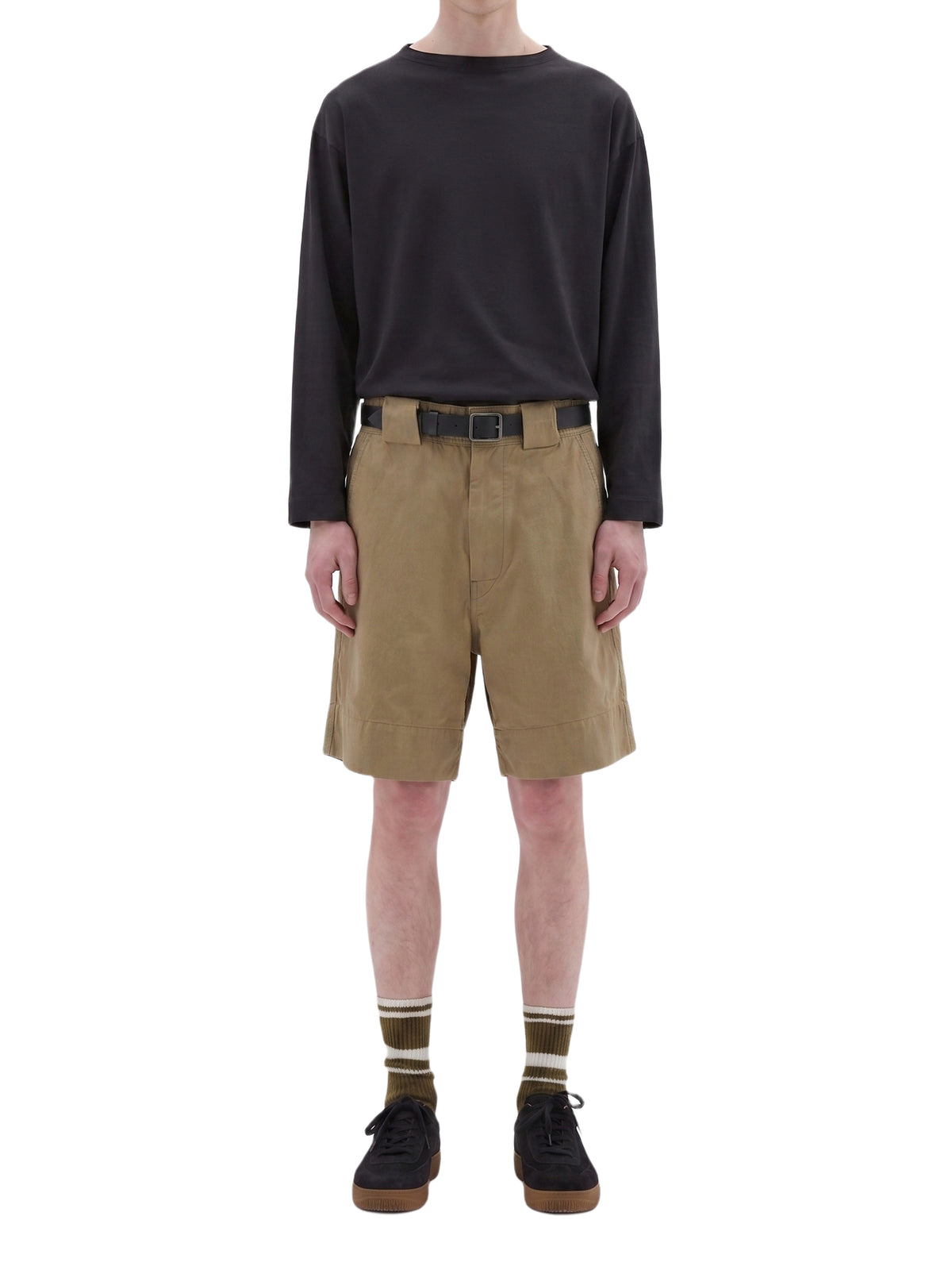 Short ample décontracté - Beige