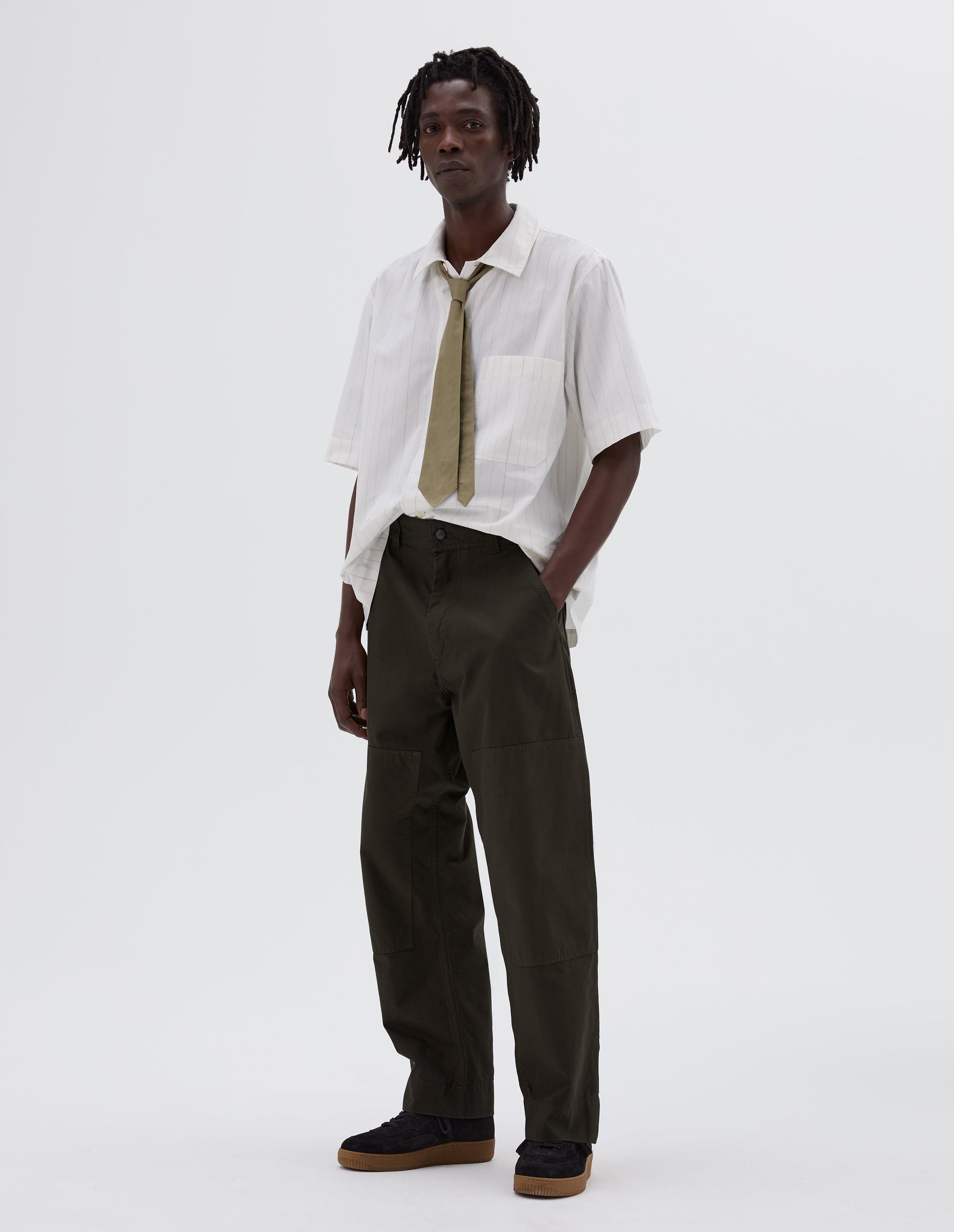 Pantalon à poche outil - Green