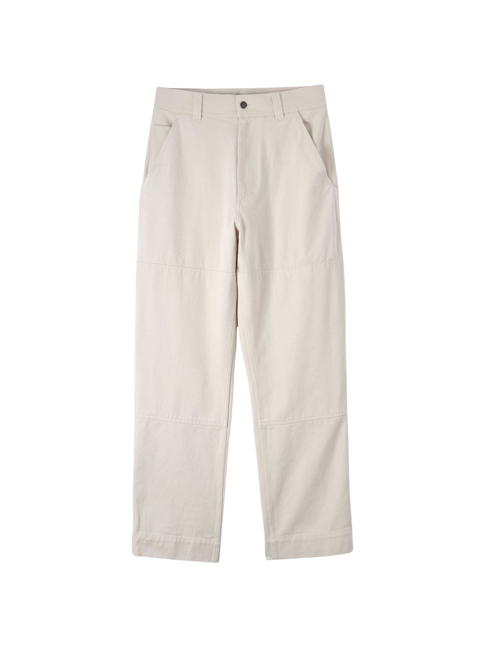 Pantalon ample à empiècements - Beige