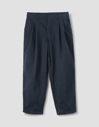 Pantalon à plis piqués - Navy
