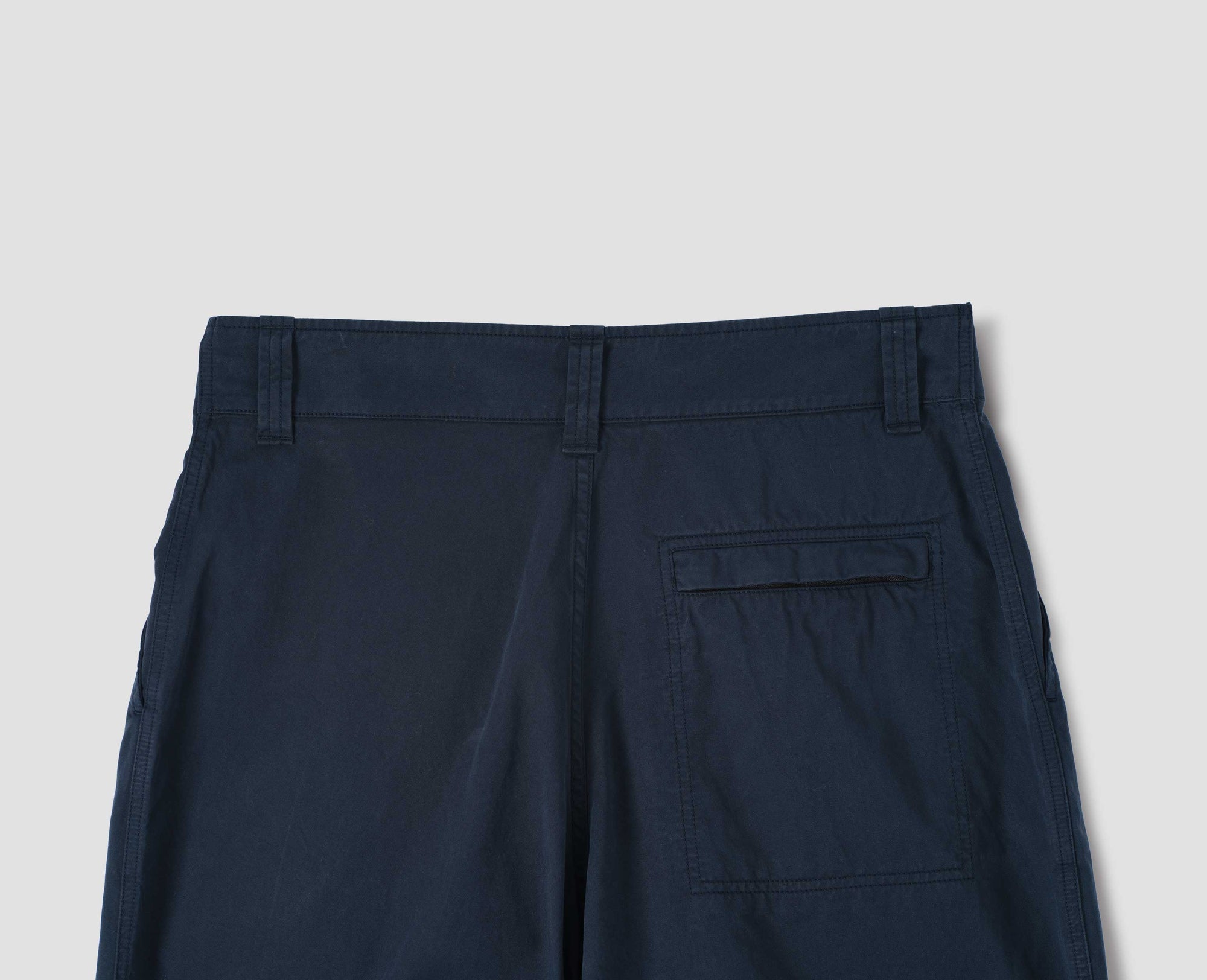 Pantalon à plis piqués - Navy