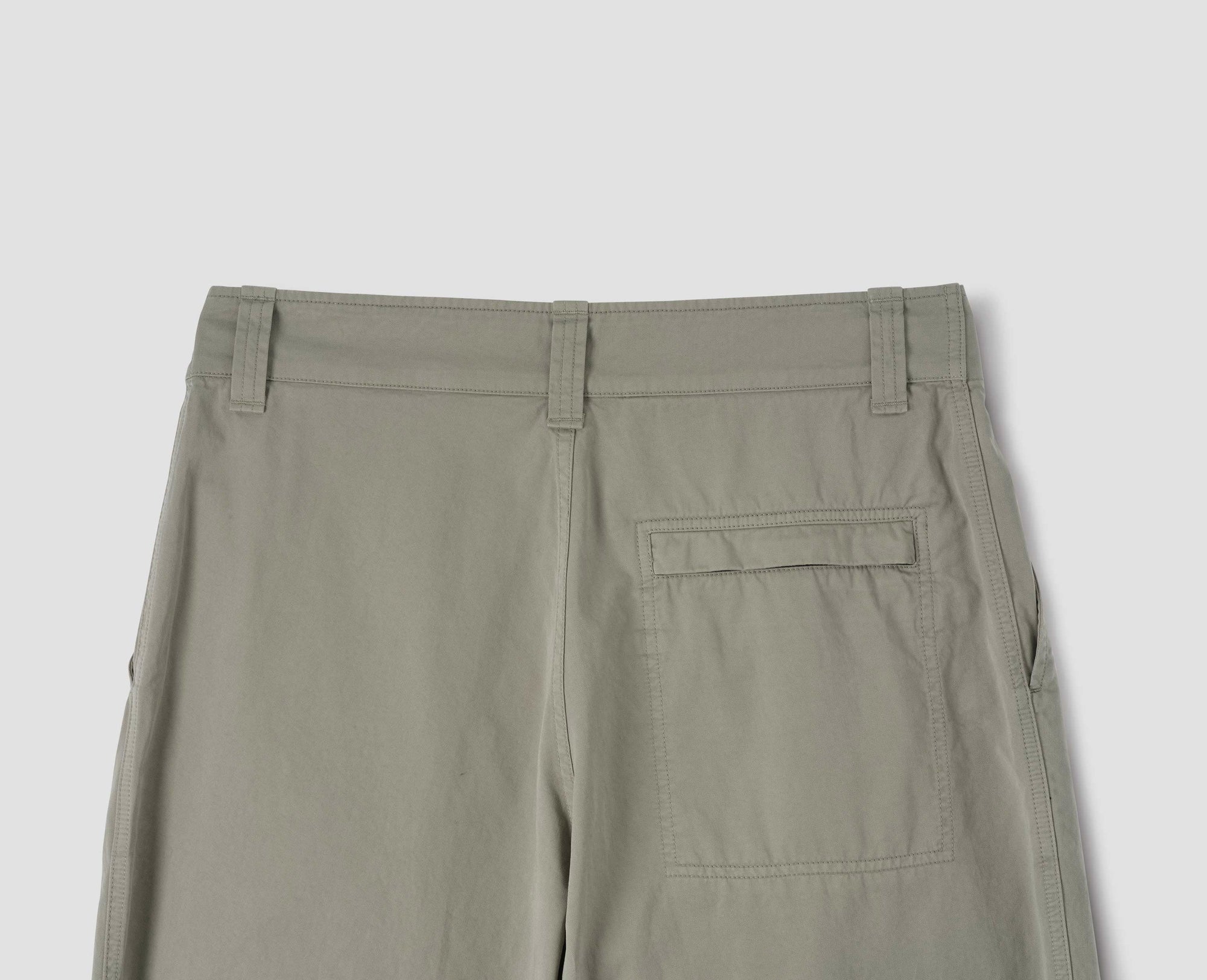 Pantalon à plis piqués - Green